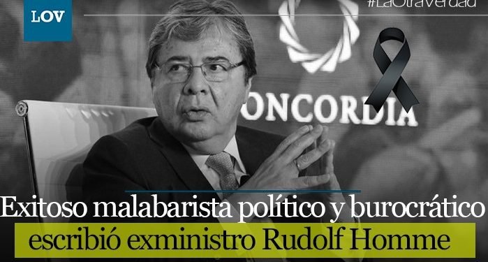 Polémica por trino del exministro Rudolf Hommes en contra de Trujillo