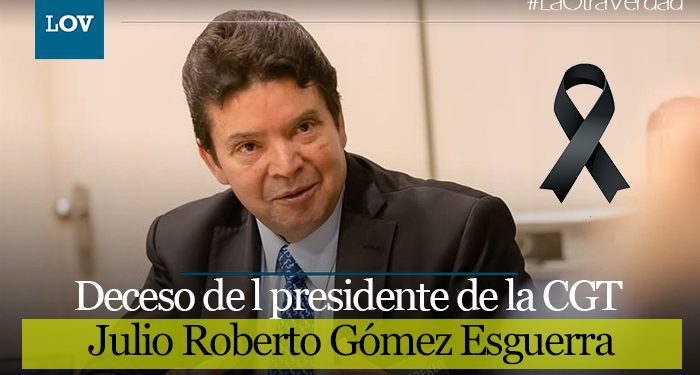 Muere por COVID-19 el presidente de la CGT