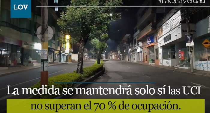 Así funcionará el toque de queda nocturno y ‘pico y cédula’ en Ibagué