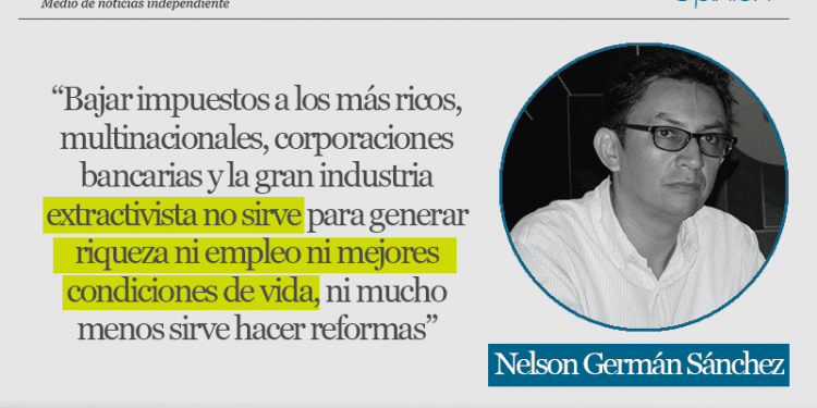 Ni empleo ni inversión genera bajar impuestos a los ricos