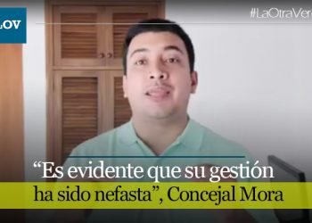 Concejal Mora lanza pullas al alcalde Hurtado