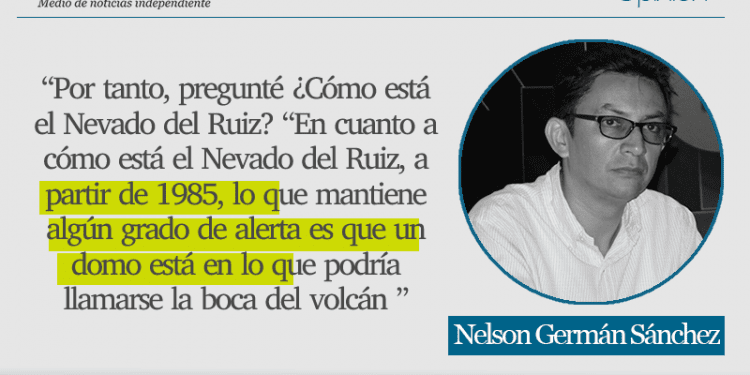 ¿Secretismo frente a actividad del Nevado del Ruiz?
