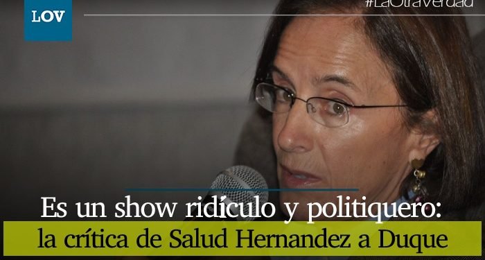 Periodista Salud Hernández lanzó pullas a Duque por proselitismo con vacunas Covid – 19