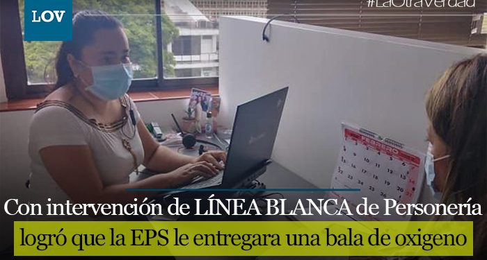 La Línea Blanca de la Personería de Ibagué intervino en casos denunciados con los servicios y la atención de EPS