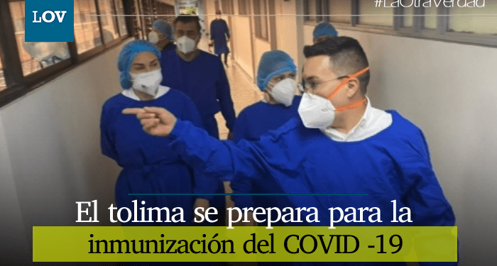 Todo listo para que Tolima inicie la vacunación contra el Covid19