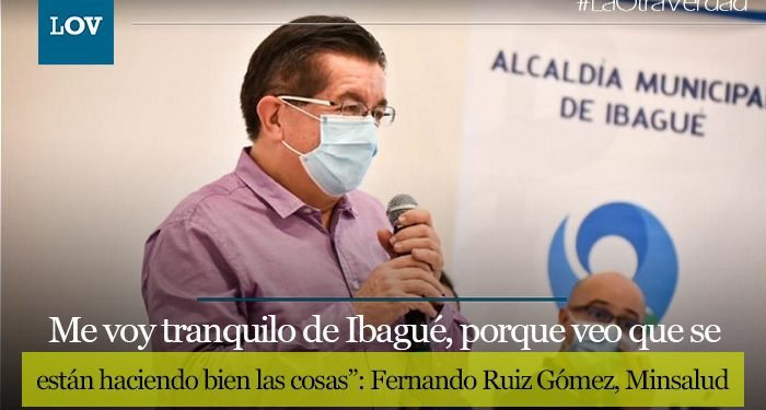 MinSalud destacó el trabajo de la Alcaldía de Ibagué en inmunización contra el Covid-19.
