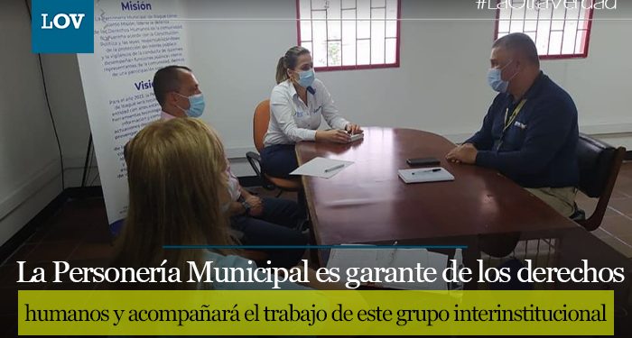 Personería de Ibagué articula esfuerzos con Migración Colombia