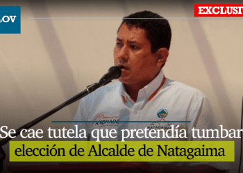 Mauricio Andrade ganó el primer round sobre la anulación de su elección como alcalde