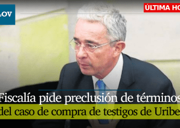 Fiscalía pide preclusión del caso contra Álvaro Uribe por soborno de testigos