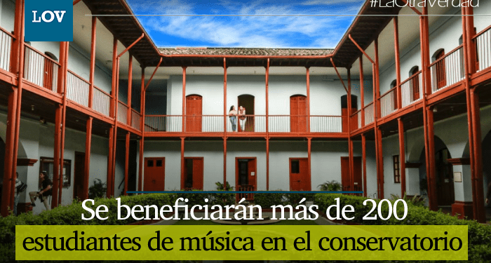 Gobernación entrega dotación al Conservatorio del Tolima