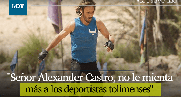 «Gerente de Indeportes le miente al departamento»: Periodista y veedor deportivo hacia Alexander Castro