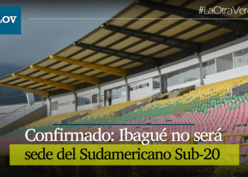 Conmebol anuncia que Ibagué no será sede del Sudamericano Sub20