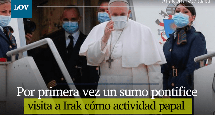 El papa Francisco inicia histórica visita a Irak