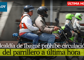 ¡Atención! Prohibido el parrillero para moto en la ciudad de Ibagué