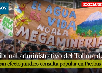 ¡Atención! Se cae consulta popular en Piedras Tolima