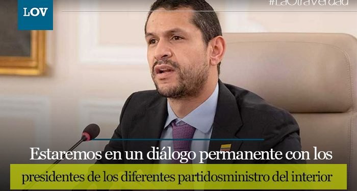 Gobierno nacional comenzó a llamar a los jefes de los partidos políticos