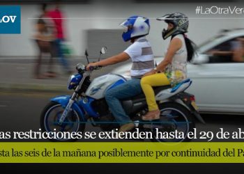 Por Paro Nacional decretaron ley seca y prohíben parrillero en moto