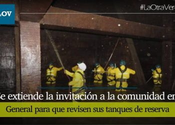 IBAL realizará lavado y desinfección de tanques