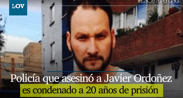 Condenan a 20 años de prisión a policía que asesinó a Javier Ordóñez
