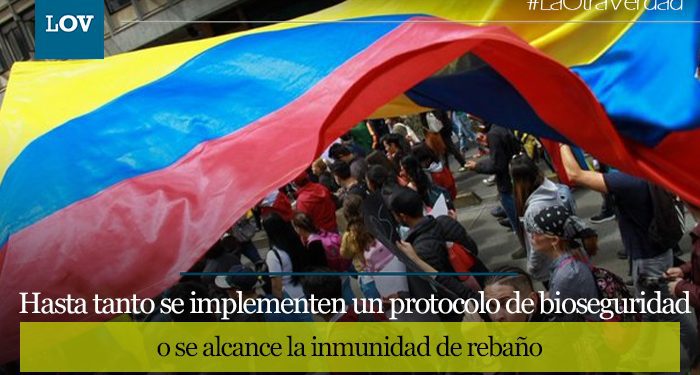 Revocaron los permisos para las marchas del 28 de abril en Colombia