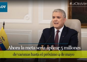 Según Duque hay 4 millones de Personas vacunas contra el covid 19