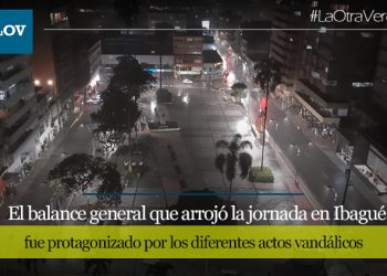 Parte de tranquilidad en las movilizaciones en Ibagué