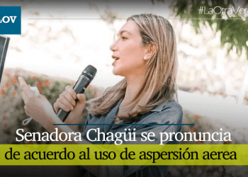 āSiempre he respaldado la erradicación de cultivos de uso ilĆcito y la utilización todas los mecanismos para combatirlosā: senadora Chagüi