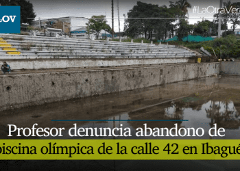 Profesor de natación denuncia abandono de la Piscina Olímpica de Ibagué