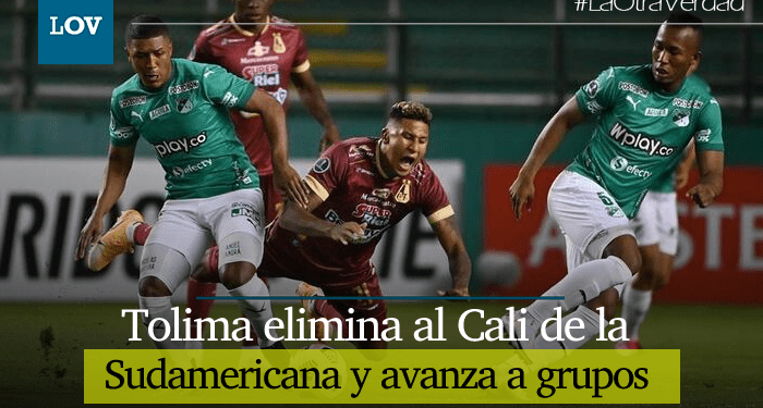 Tolima elimina al deportivo Cali y avanza en Copa Sudamericana
