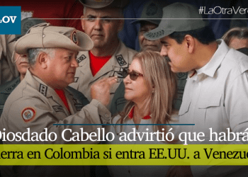 Diosdado Cabello lanza amenaza de guerra a Colombia