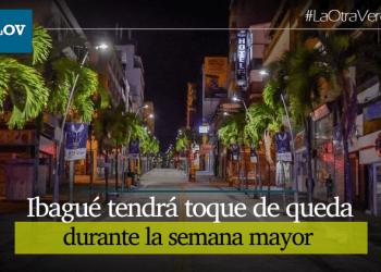 Ibagué volvió al toque de queda nocturno