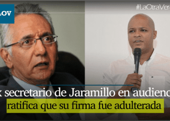 Ex secretario de cultura de Jaramillo ratifica en audiencia que su firma fué adulterada