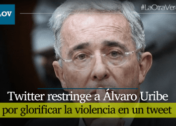 Igual que a Trump, Twitter restringe tweet de Álvaro Uribe