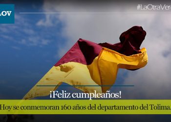 ¡Feliz cumpleaños! Departamento del Tolima