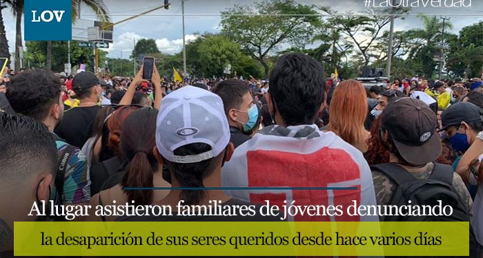 ¡Santiago no murió, lo mató el estado! fue la consigna de los marchantes en la 60 de Ibagué