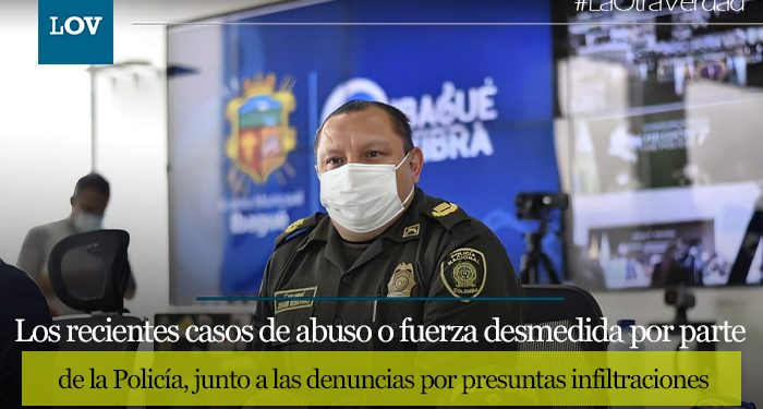 Asamblea del Tolima exige renuncia del comandante de la Policía de Ibagué