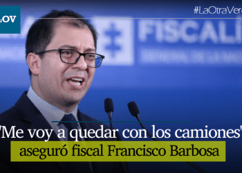 Fiscal general anunció extinción de dominio a camiones que bloqueen las vías