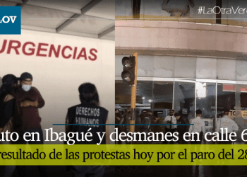 La jornada de protestas en Ibagué: Un joven asesinado y disturbios en Calle 60