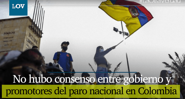 Paro nacional se mantiene, no hubo acuerdo entre el gobierno y representantes del paro