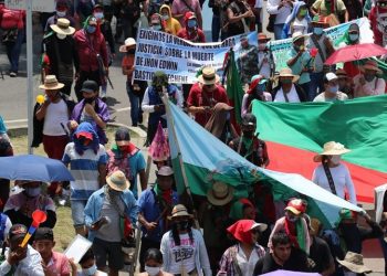 Minga Indígena del Tolima llega a la ciudad de Ibagué