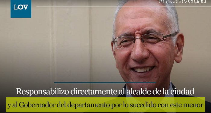 Exalcalde de Ibagué, Guillermo Alfonso Jaramillo acusa a Orozco y Hurtado por muerte de joven