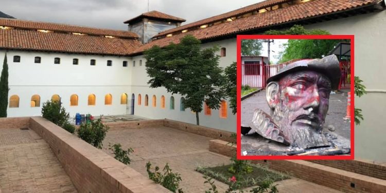 Monumento del Fundador de Ibagué sería llevado al Panóptico