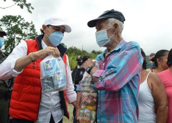 Hurtado regresó como alcalde e hizo recorrido por el Cañón del Combeima