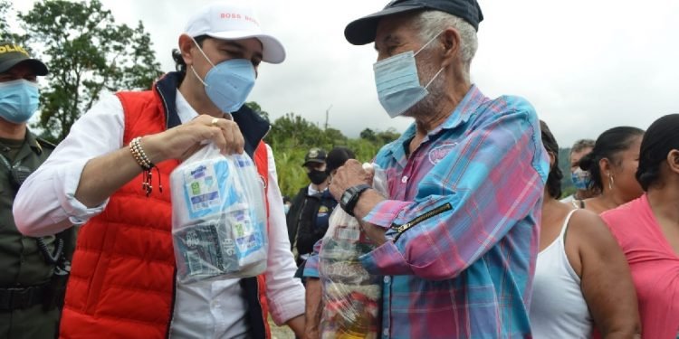 Hurtado regresó como alcalde e hizo recorrido por el Cañón del Combeima