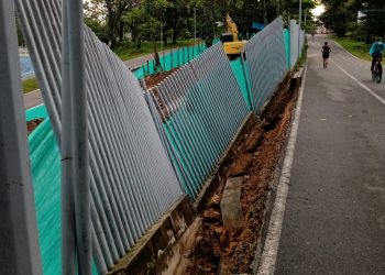 Denuncian daño en el encierro del Parque Deportivo