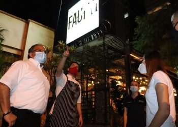 CCI e Infibagué recorrieron zonas gastronómicas con falencias en alumbrado público