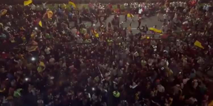 Pura fiesta se vivió horas previas a la gran final del Tolima