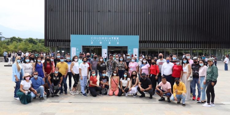 Delegación de empresarios del Tolima en Colombiatex