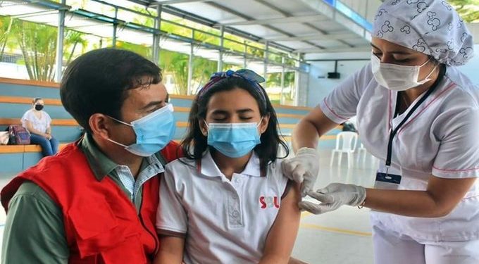 Estudiantes de Ibagué regresaron a la presencialidad vacunados