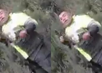 Policía apunto con su fusil y humilló a profesor en Murillo, Tolima